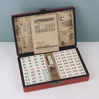 Entertainment antique mahjong