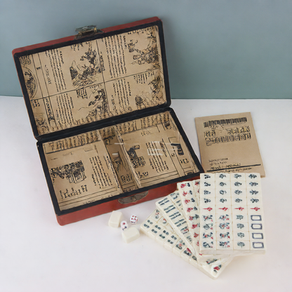 Entertainment antique mahjong