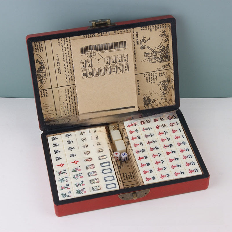 Entertainment antique mahjong