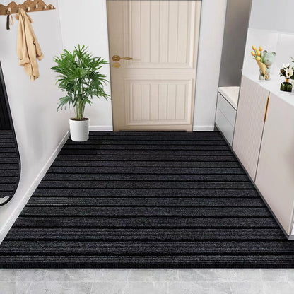 Entrance Door Mat Non-Slip Water Absorbent Durable Striped