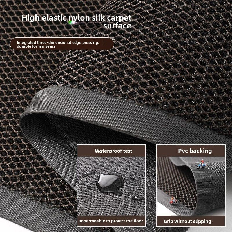 Entrance doormat with hollow design, non-slip and wear-resistant