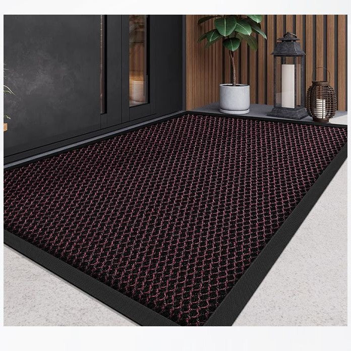Entrance doormat with hollow design, non-slip and wear-resistant