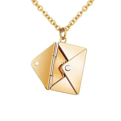 Envelope necklace