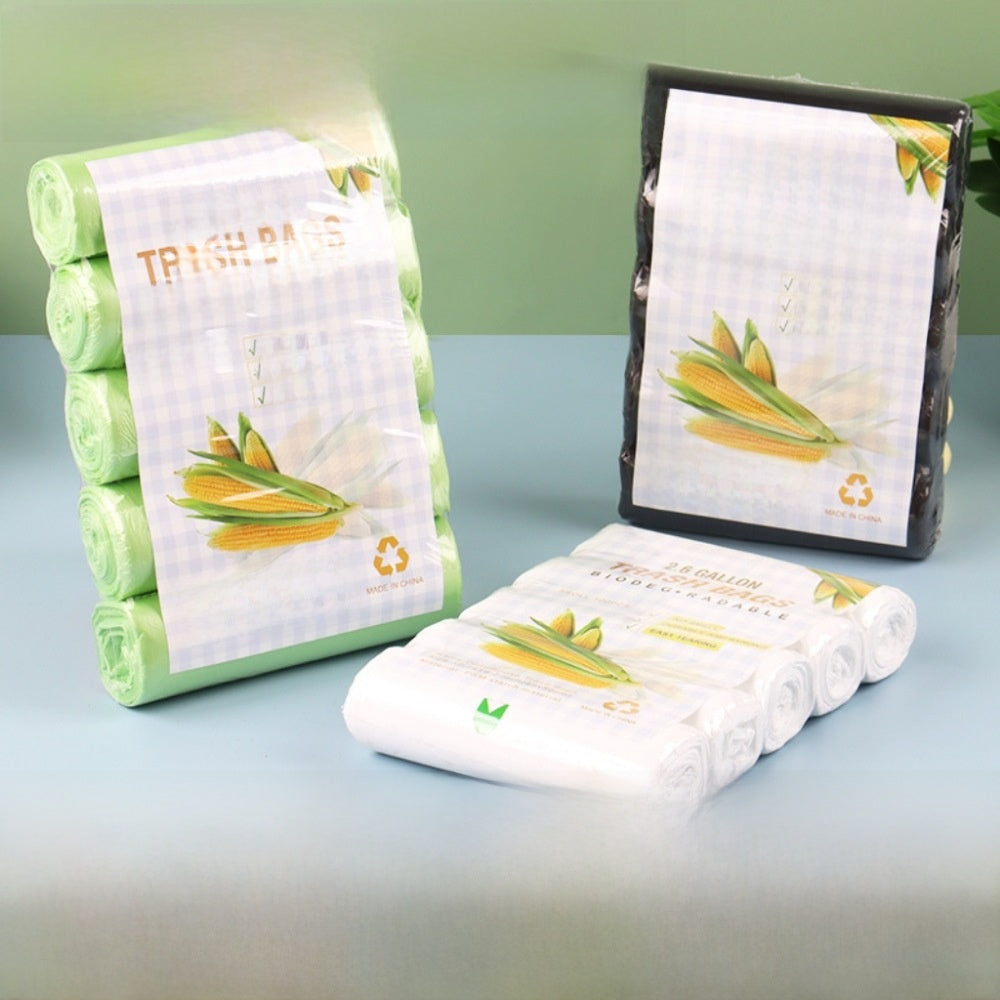 Environmentally friendly and degradable garbage bags