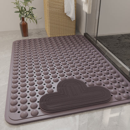 Environmentally Friendly TPE Non-Slip Bathroom Mat