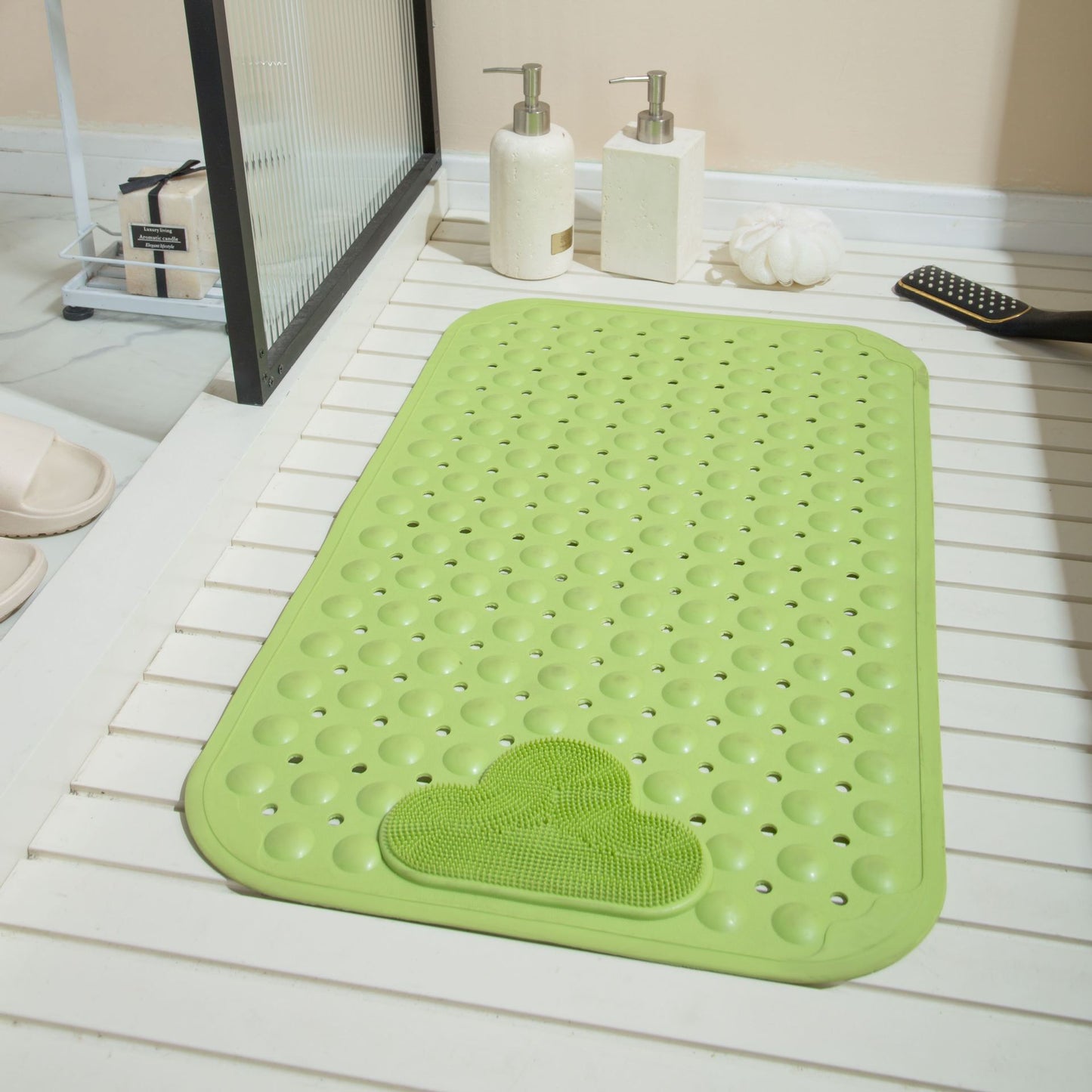 Environmentally Friendly TPE Non-Slip Bathroom Mat