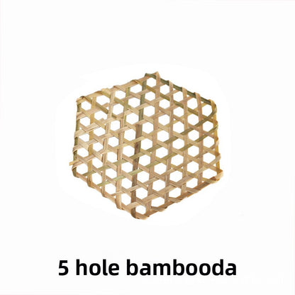 Ephedra and bamboo weaving