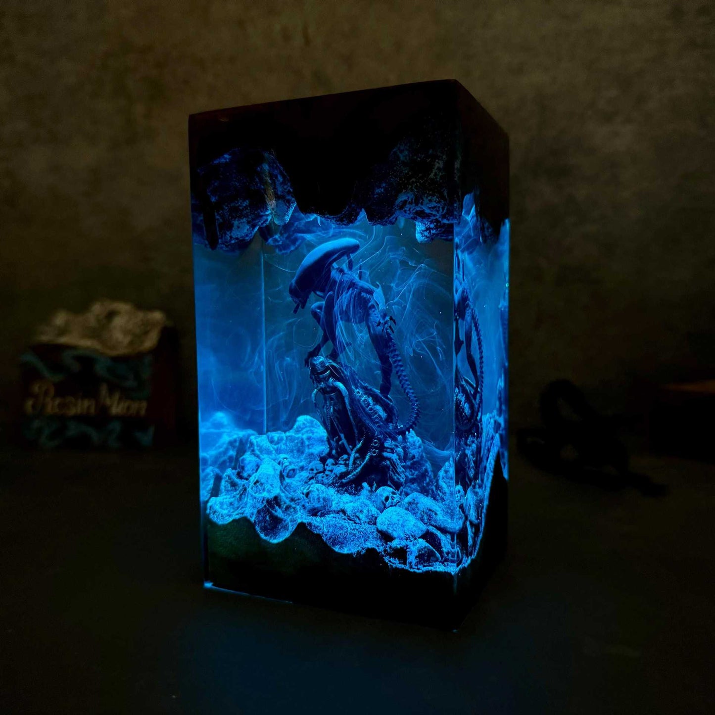 Epoxy resin night light