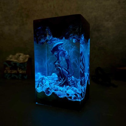 Epoxy resin night light