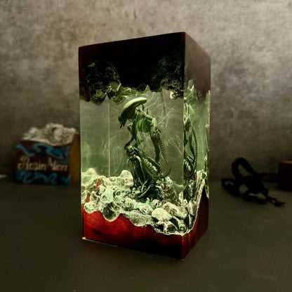 Epoxy resin night light