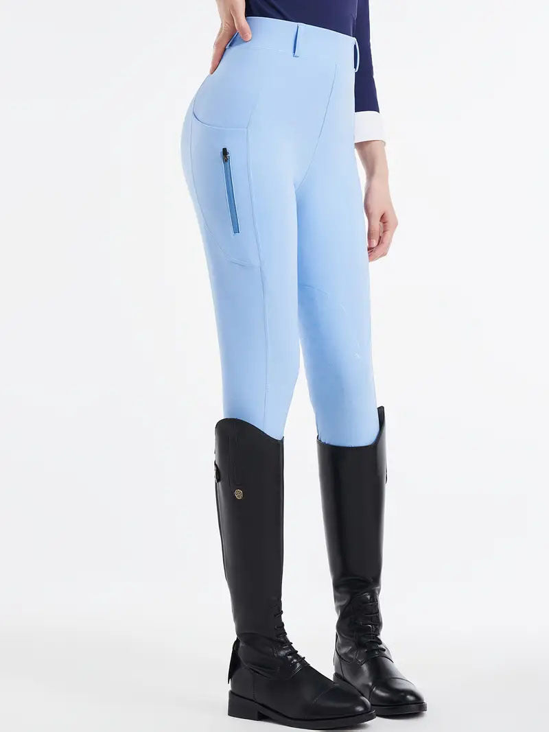 Equestrian Riding Pants Slim Fit Elastic Non-Slip