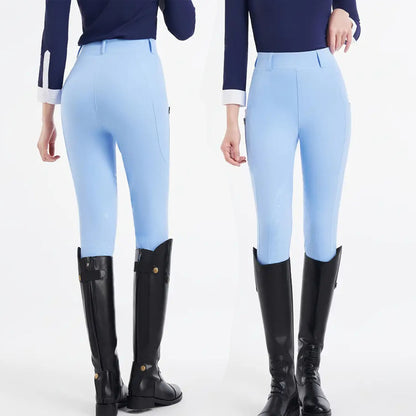 Equestrian Riding Pants Slim Fit Elastic Non-Slip