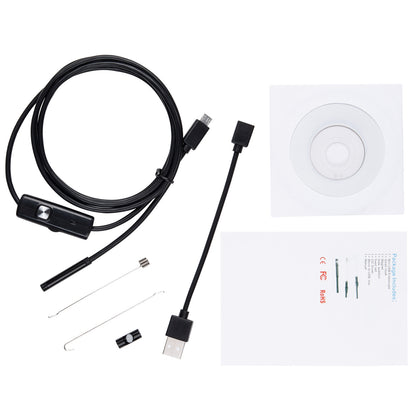 Equipped with an industrial endoscope for taking photos