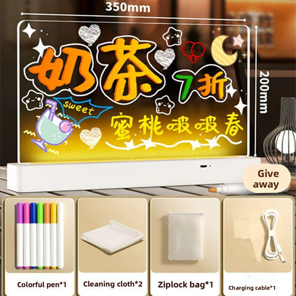 Erasable Fluorescent Board
