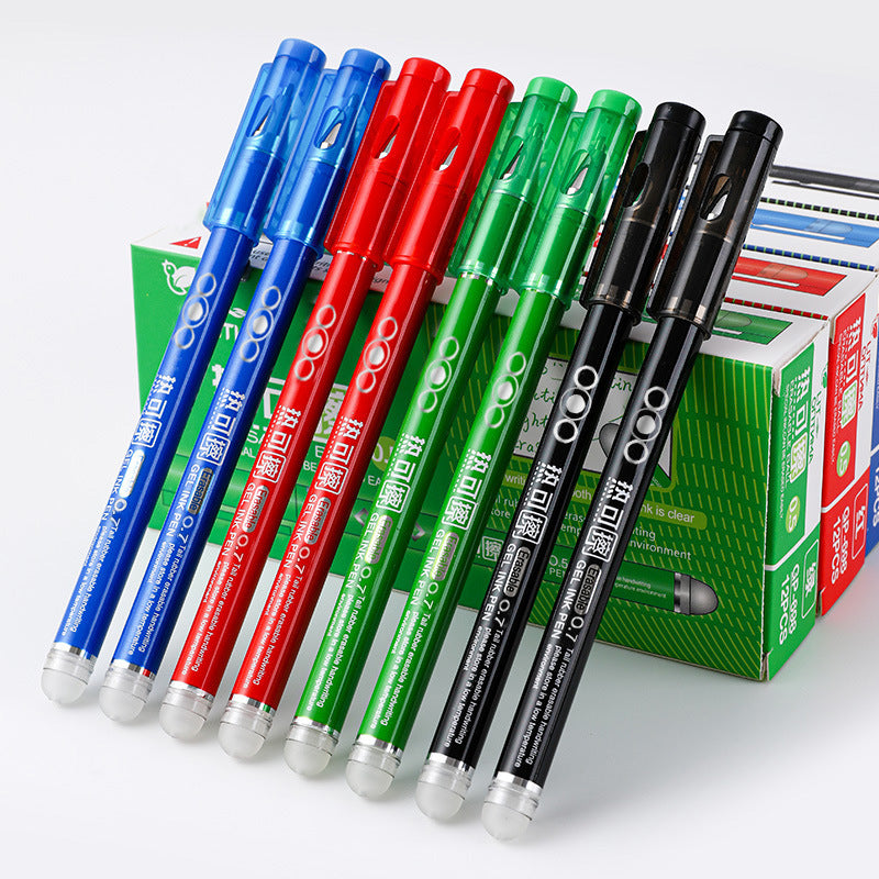 Erasable Gel Pen 0.7mm Refillable Ink Cartridge