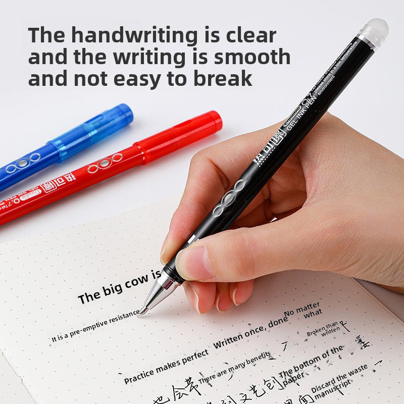 Erasable Gel Pen 0.7mm Refillable Ink Cartridge