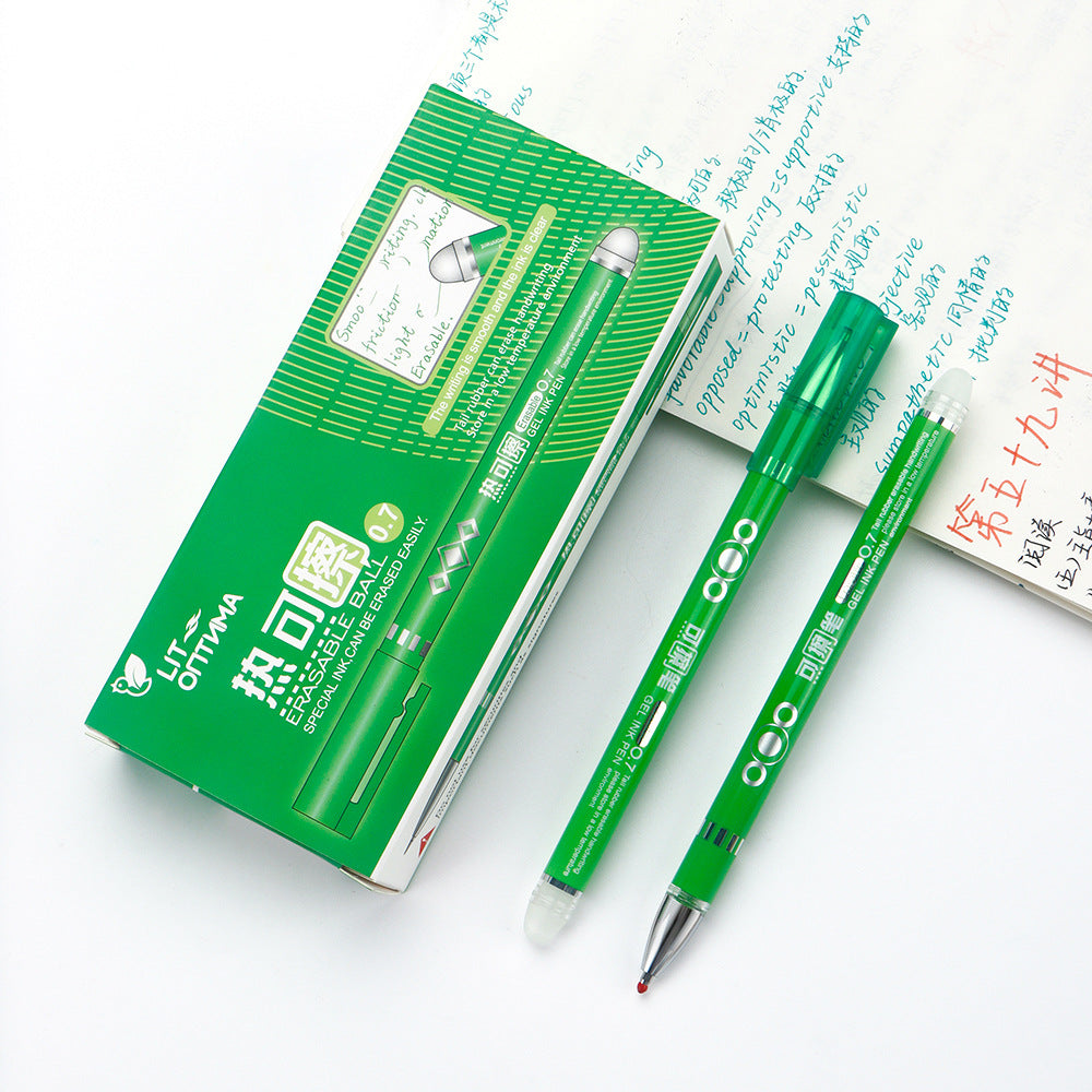 Erasable Gel Pen 0.7mm Refillable Ink Cartridge