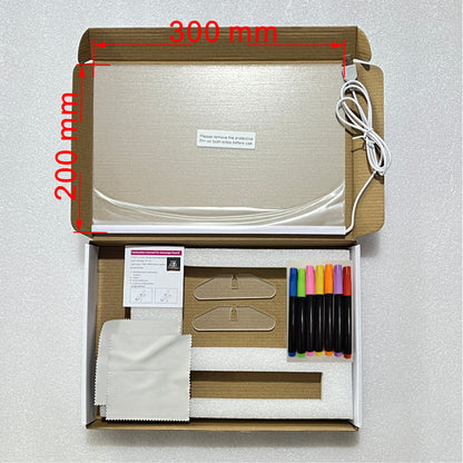 Erasable Handmade DIY Children's Luminous Drawing Board