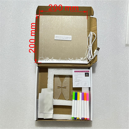 Erasable Handmade DIY Children's Luminous Drawing Board