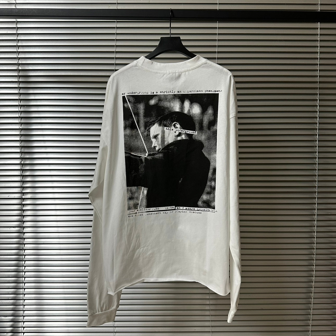 Erd Archery-Themed Long-Sleeve Shirt