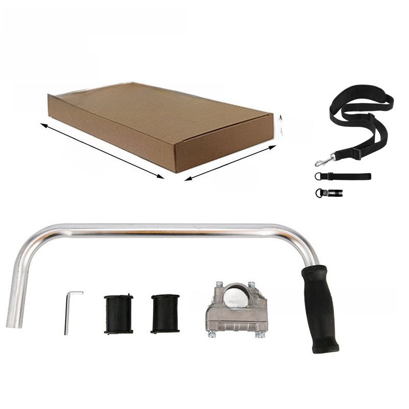 Ergonomic Auxiliary Handle for Weed Trimmer