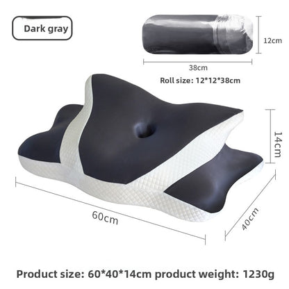 Ergonomic Butterfly Memory Foam Neck Pillow