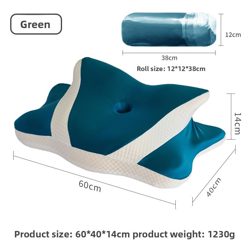 Ergonomic Butterfly Memory Foam Neck Pillow