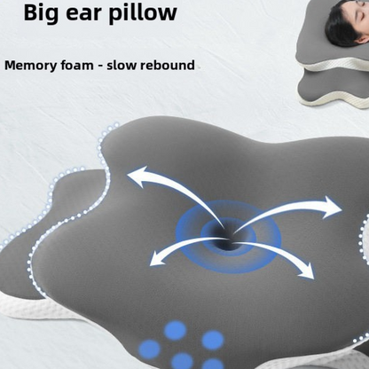 Ergonomic Butterfly Memory Foam Neck Pillow