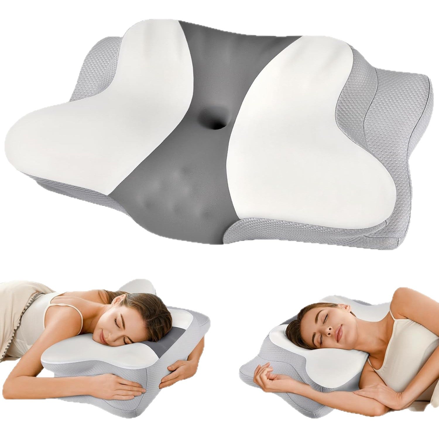 Ergonomic Butterfly Memory Foam Pillow