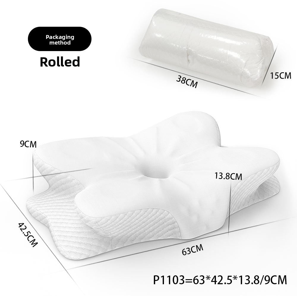 Ergonomic Butterfly Memory Foam Pillow