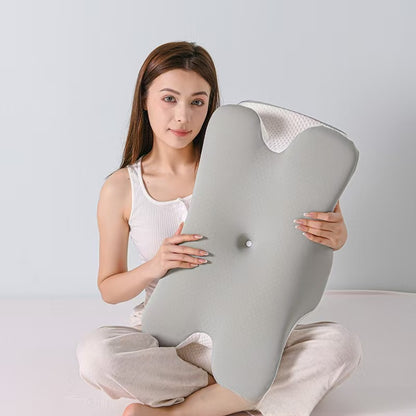 Ergonomic Butterfly Shape Memory Foam Cervical Pillow