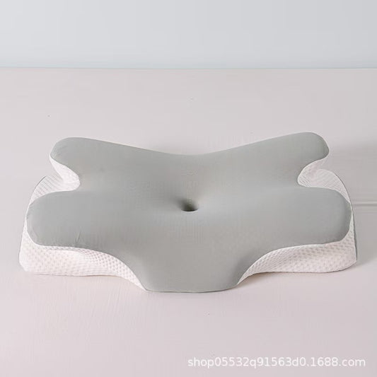 Ergonomic Butterfly Shape Memory Foam Cervical Pillow