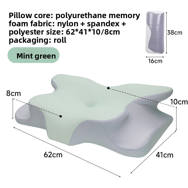 Ergonomic Cervical Memory Foam Pillow