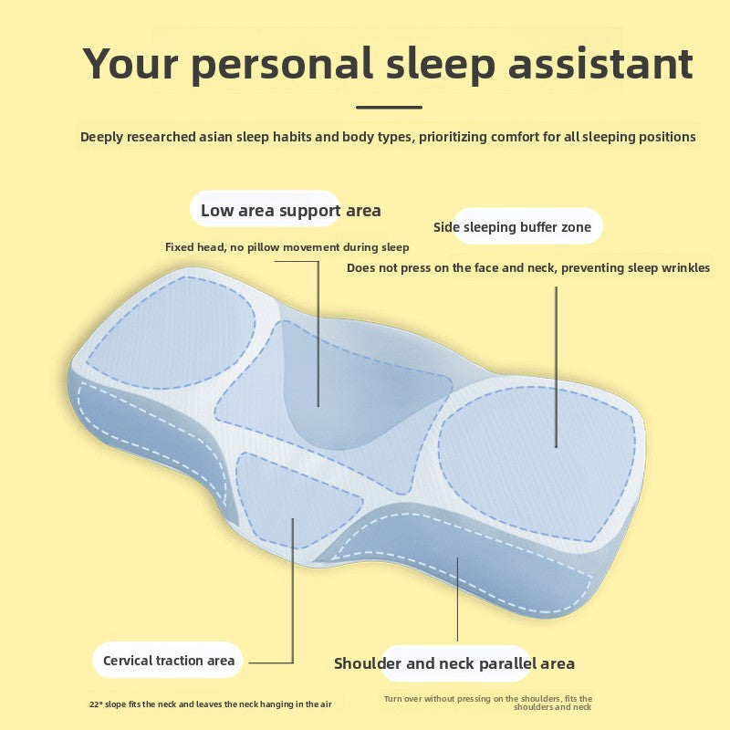 Ergonomic Cervical Memory Foam Pillow