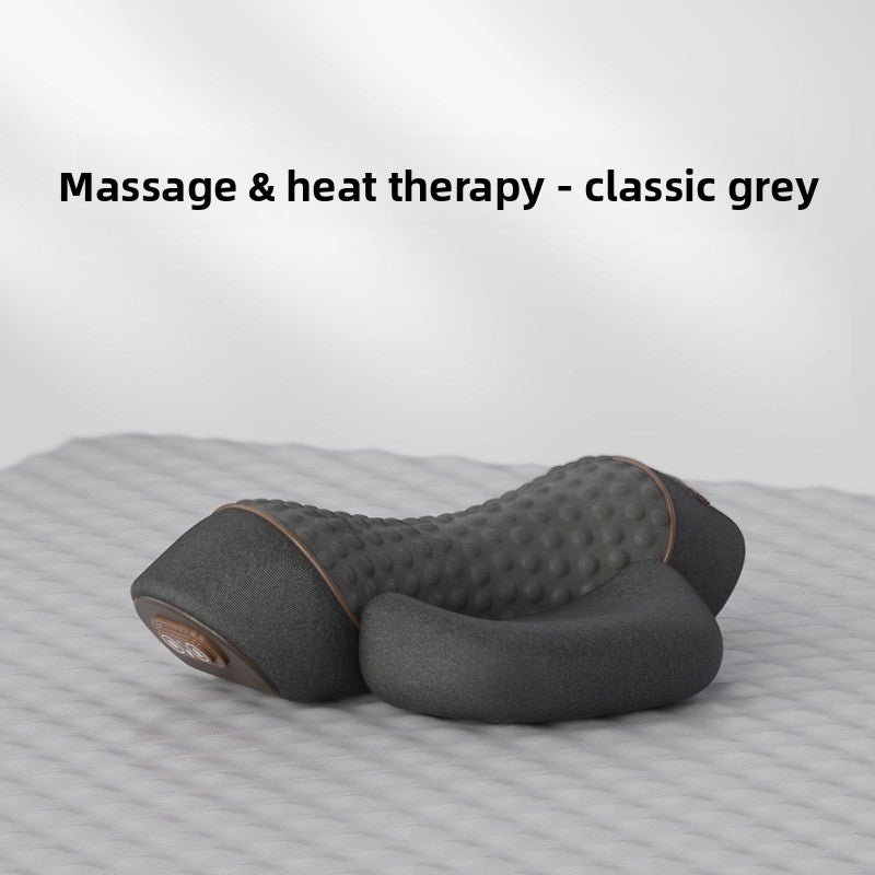 Ergonomic Cervical Pillow with Heat and Massage