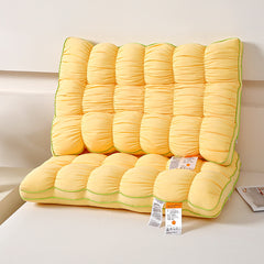 Cream Yellow High Pillow