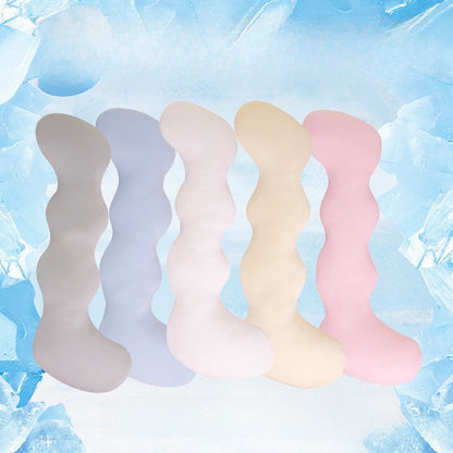 Ergonomic Cooling Ice Silk Pillow