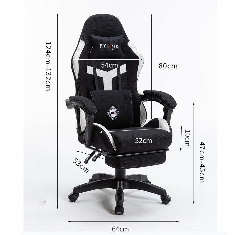 Ergonomic Gaming Office Chair with Adjustable Features