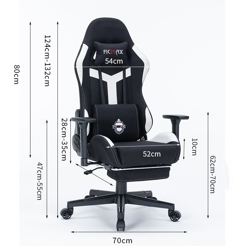 Ergonomic Gaming Office Chair with Adjustable Features