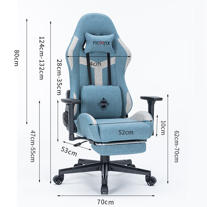 Ergonomic Gaming Office Chair with Adjustable Features