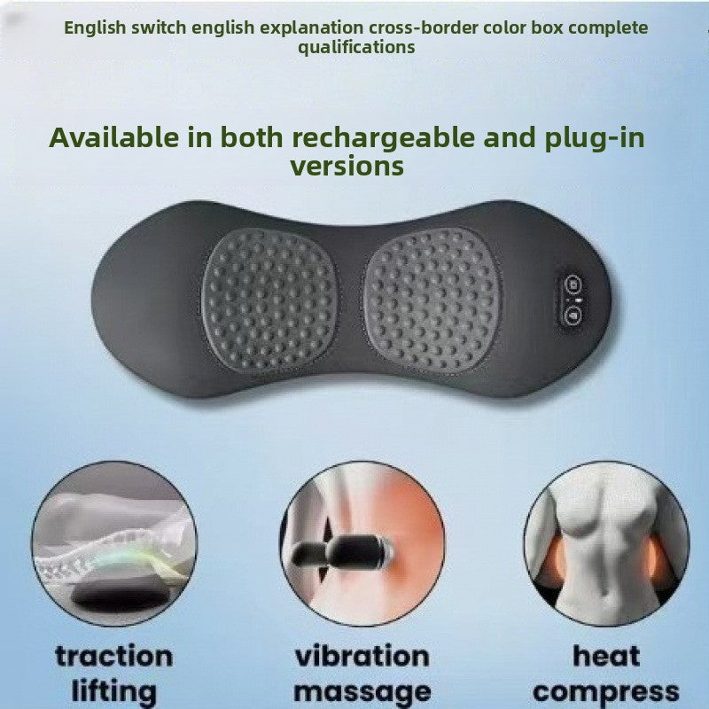 Ergonomic Heating Lumbar Support Pillow