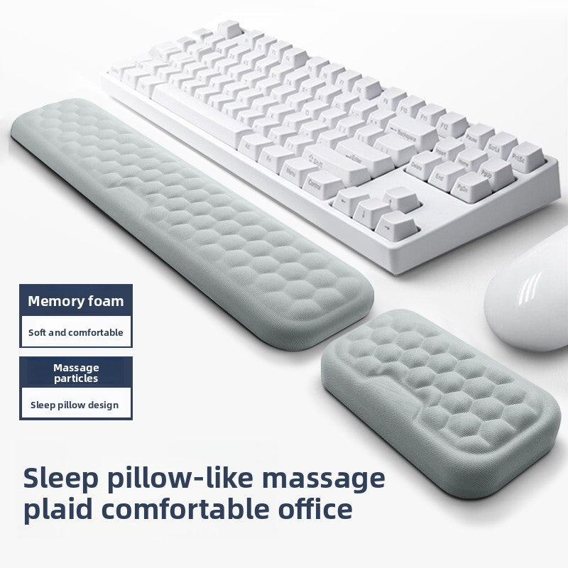 Ergonomic Keyboard Wrist Rest with Mouse Pad