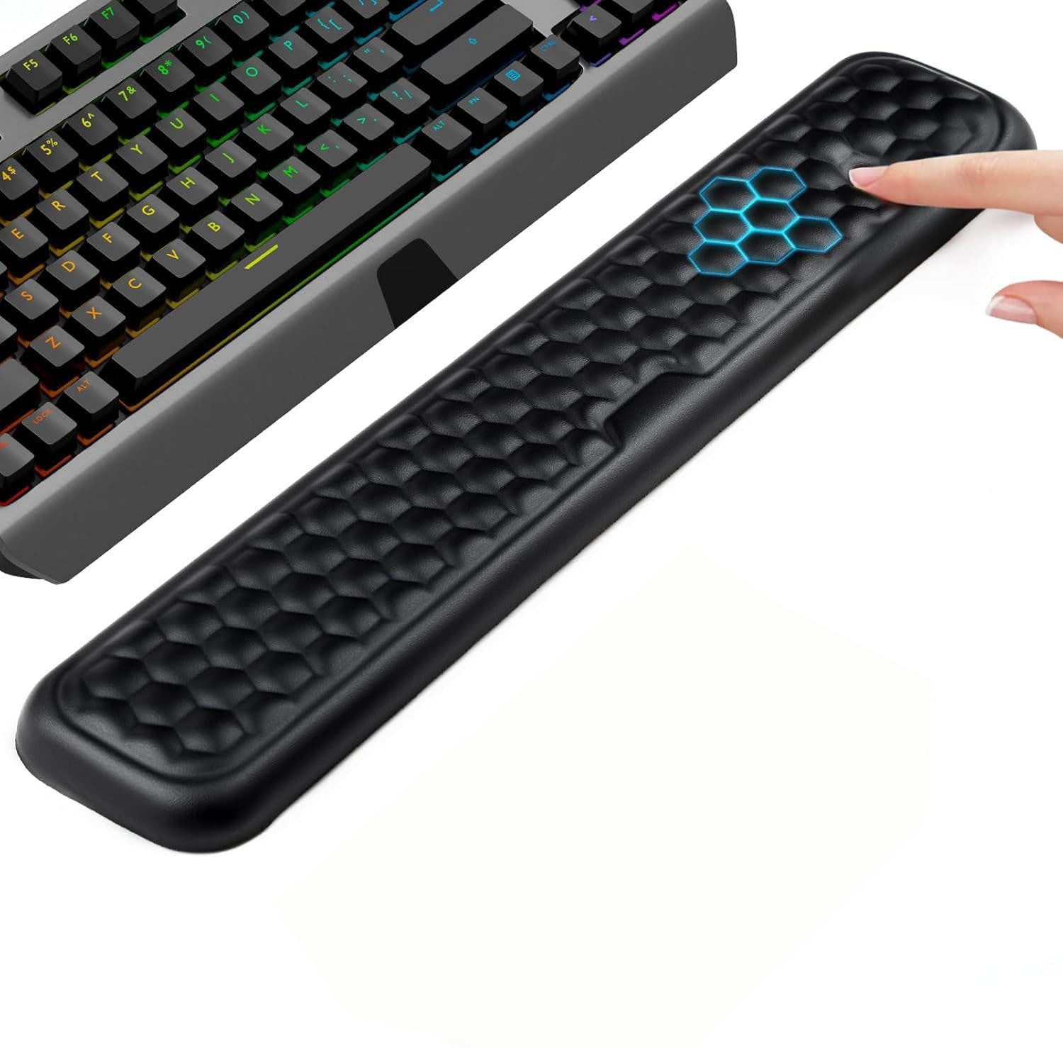 Ergonomic Keyboard Wrist Rest with Mouse Pad