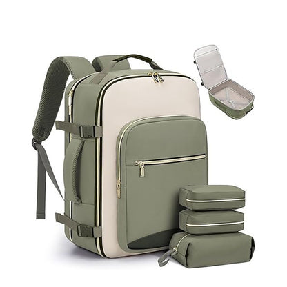 Ergonomic Large Capacity Travel Backpack with Laptop Compartment