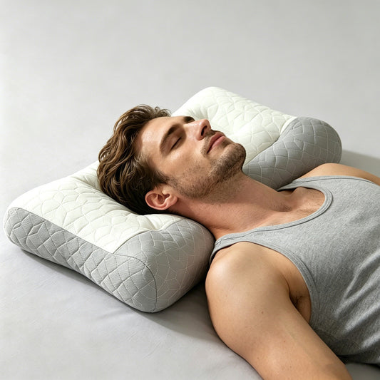 Ergonomic Latex Cervical Support Pillow