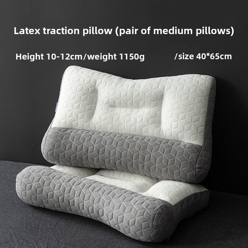 Ergonomic Latex Cervical Support Pillow