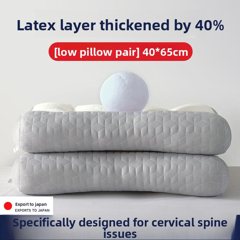 Ergonomic Latex Cervical Support Pillow