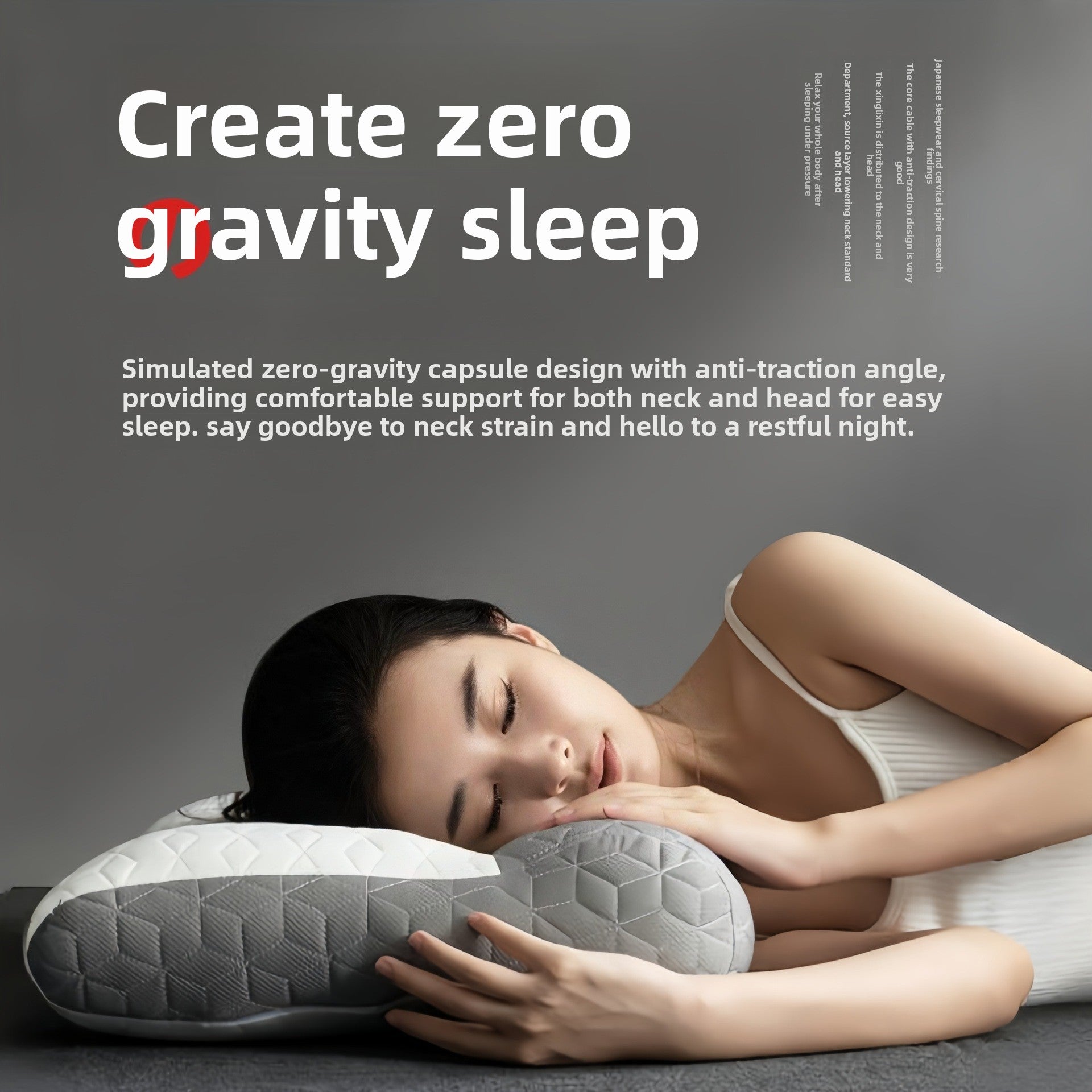 Ergonomic Latex Cervical Support Pillow