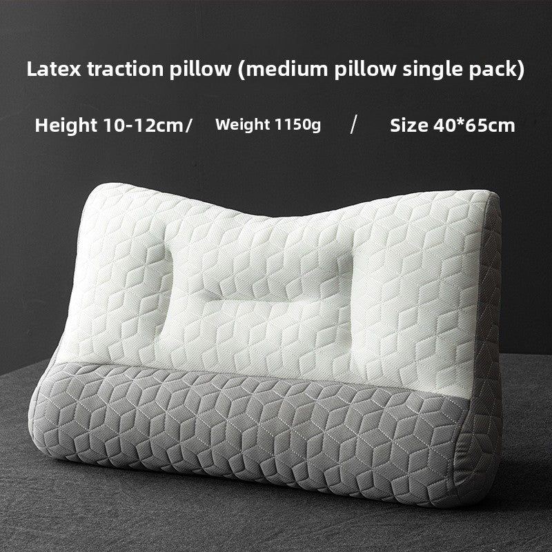 Ergonomic Latex Cervical Support Pillow