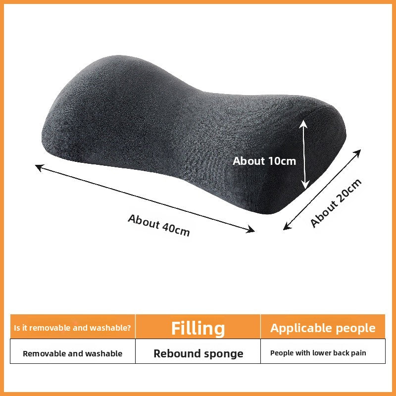 Ergonomic Lumbar Support Pillow for Sleeping